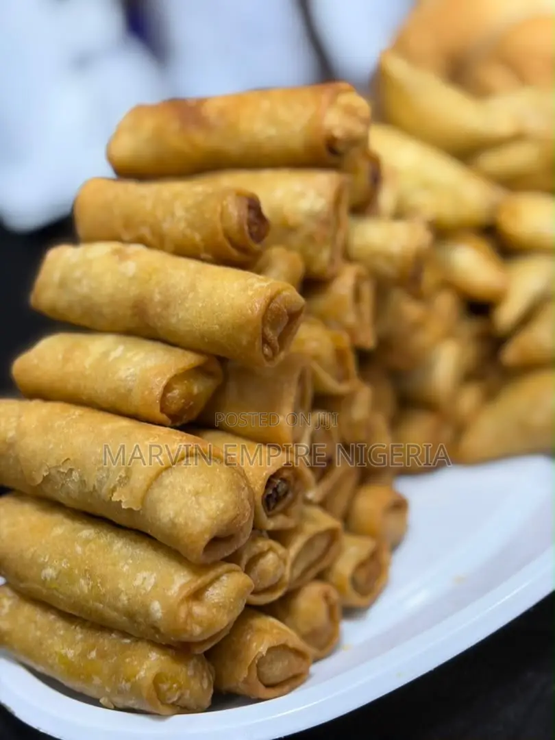 Small Chops, Spring Roll, Somoza ,Puff Puff