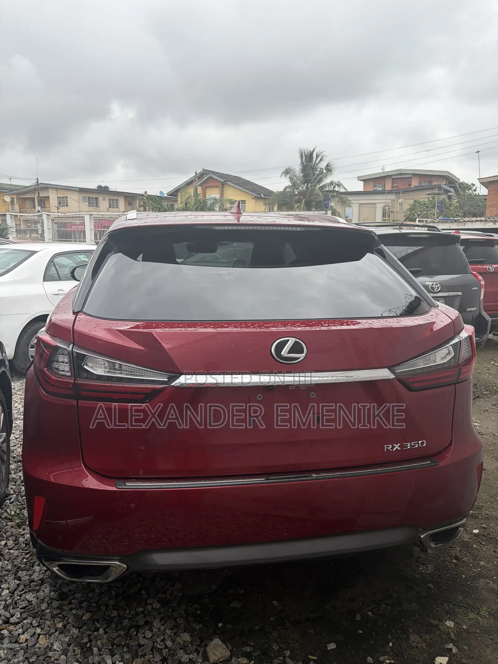 Lexus RX 2018 Red