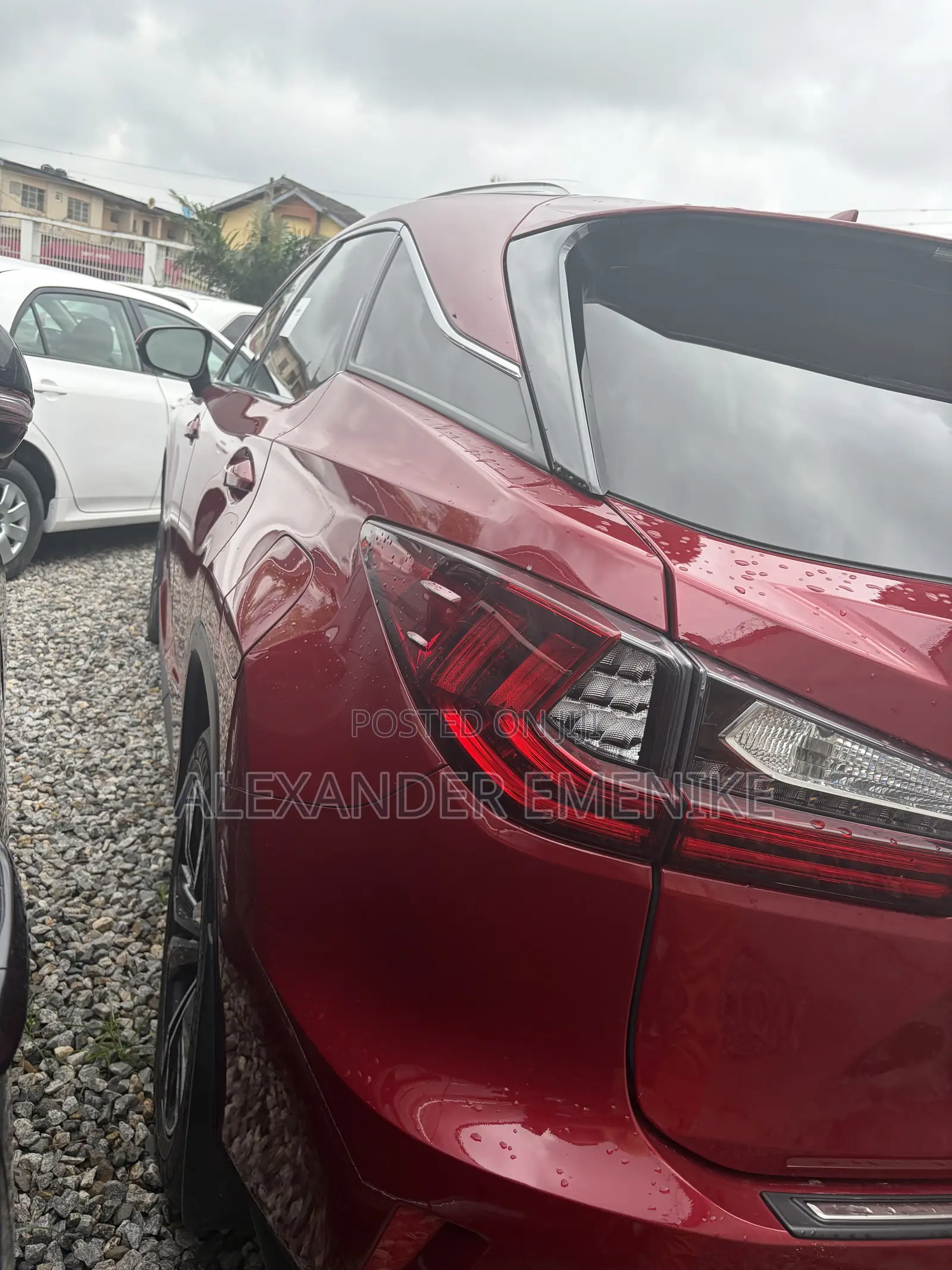 Lexus RX 2018 Red