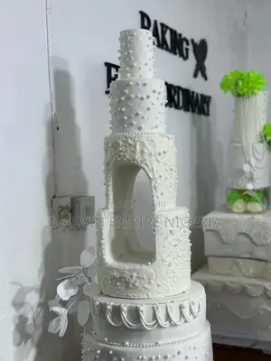 6 Tier Wedding Cake