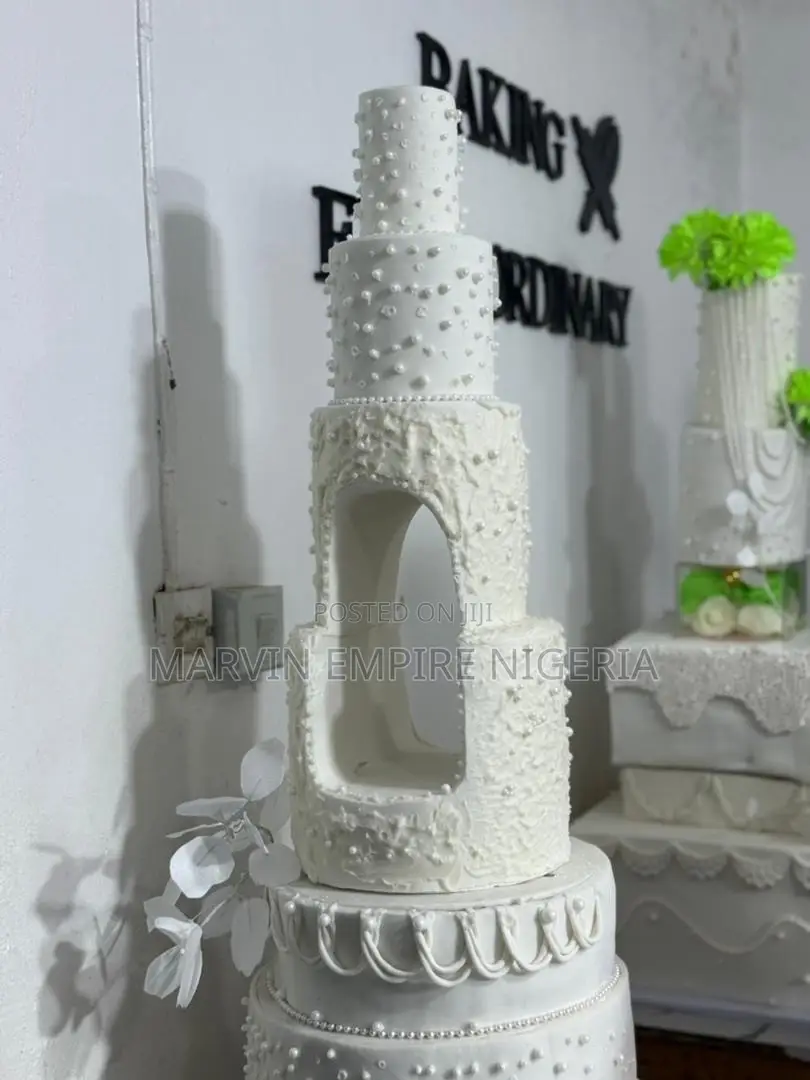 6 Tier Wedding Cake