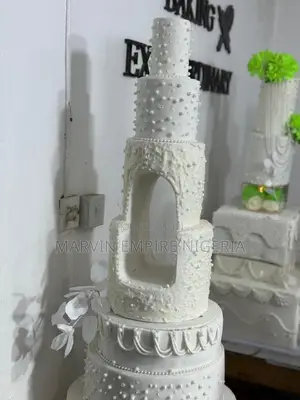 6 Tier Wedding Cake