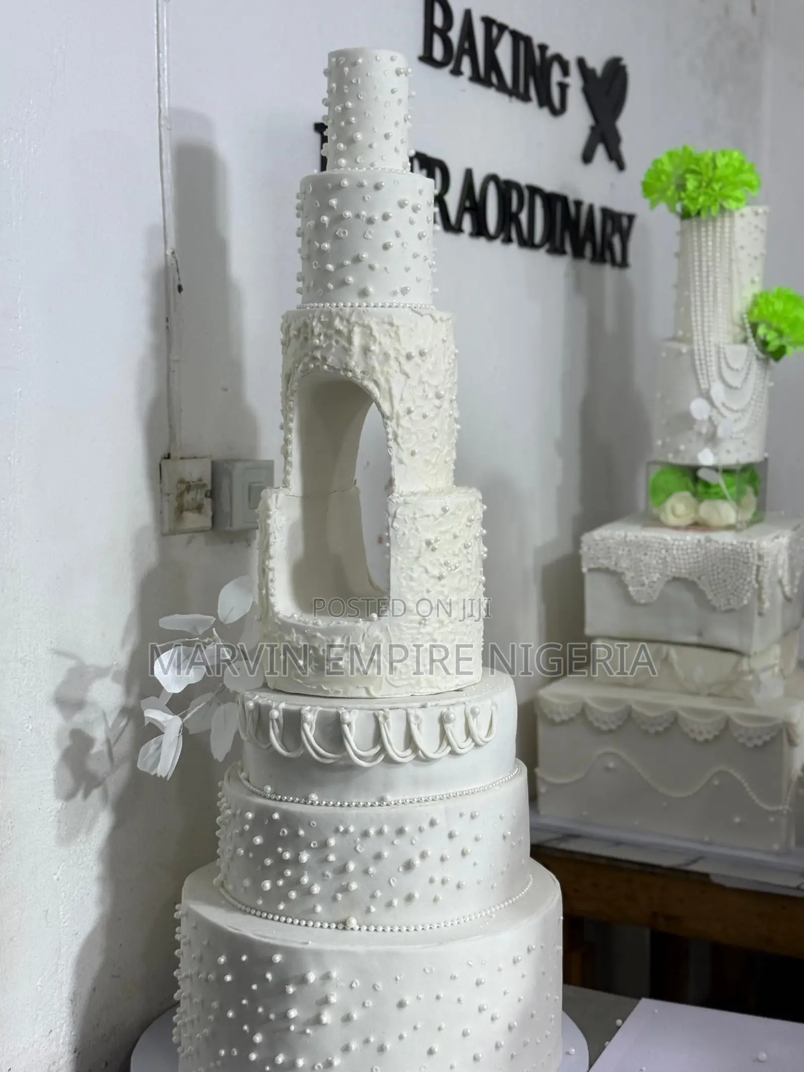 6 Tier Wedding Cake