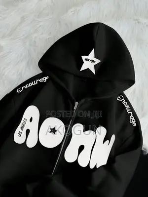 AOHW New York Star Zip-Up Hoodie – Unisex Streetwear