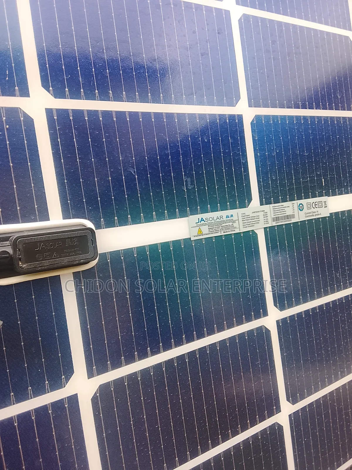 715W JA Solar Half-Cut Bifacial Solar Panel