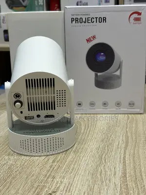 Portable, Smart Mini Projector With Built-in Rechargeable Battery