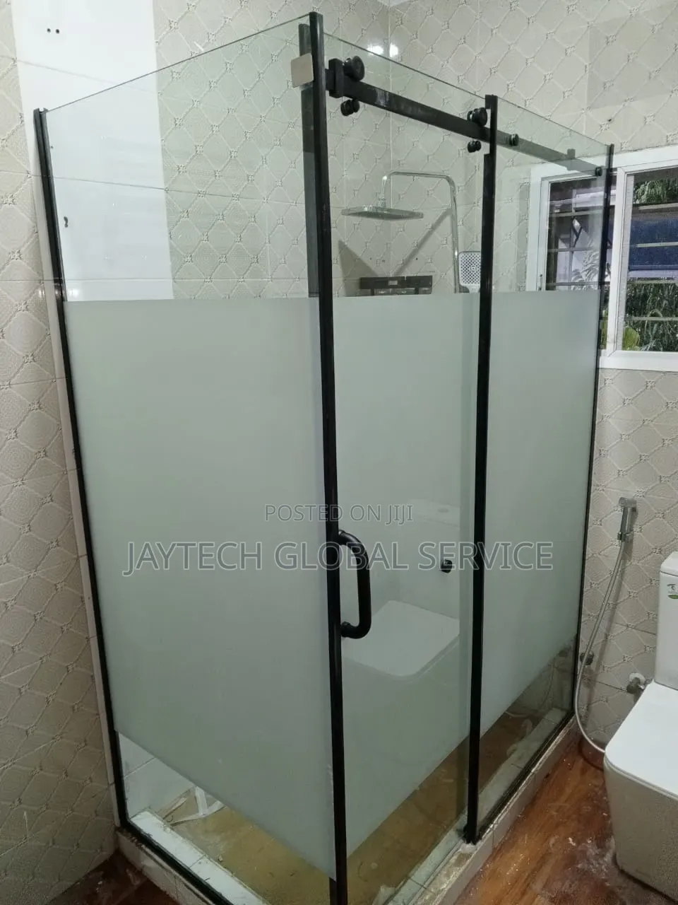 Frosted Shower Cubicle