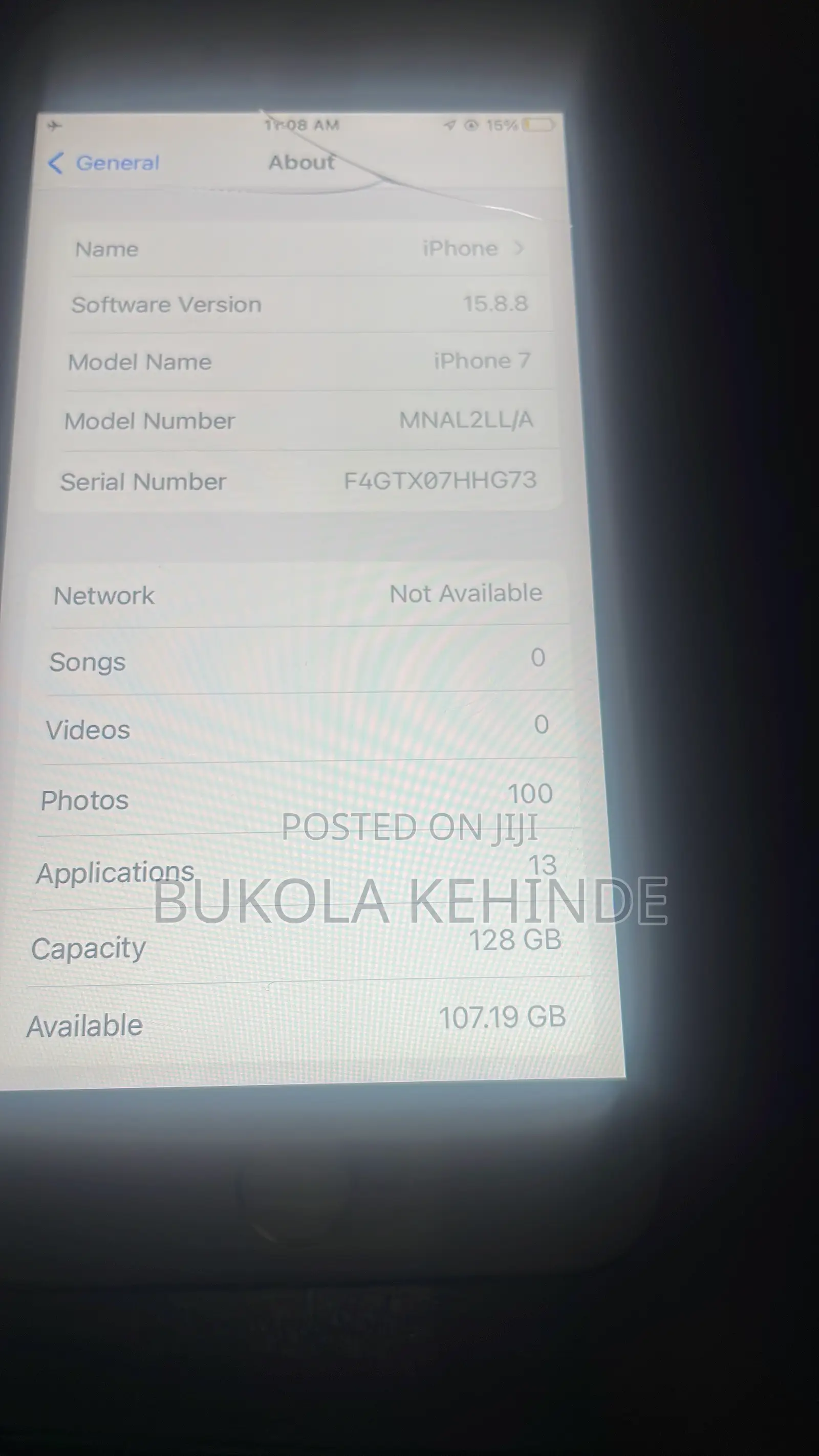 Apple iPhone 7 128 GB Gold