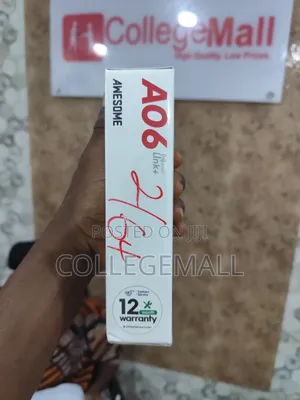 New Itel A06 64 GB Black