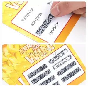 Scratch-Off Label Big Rolls
