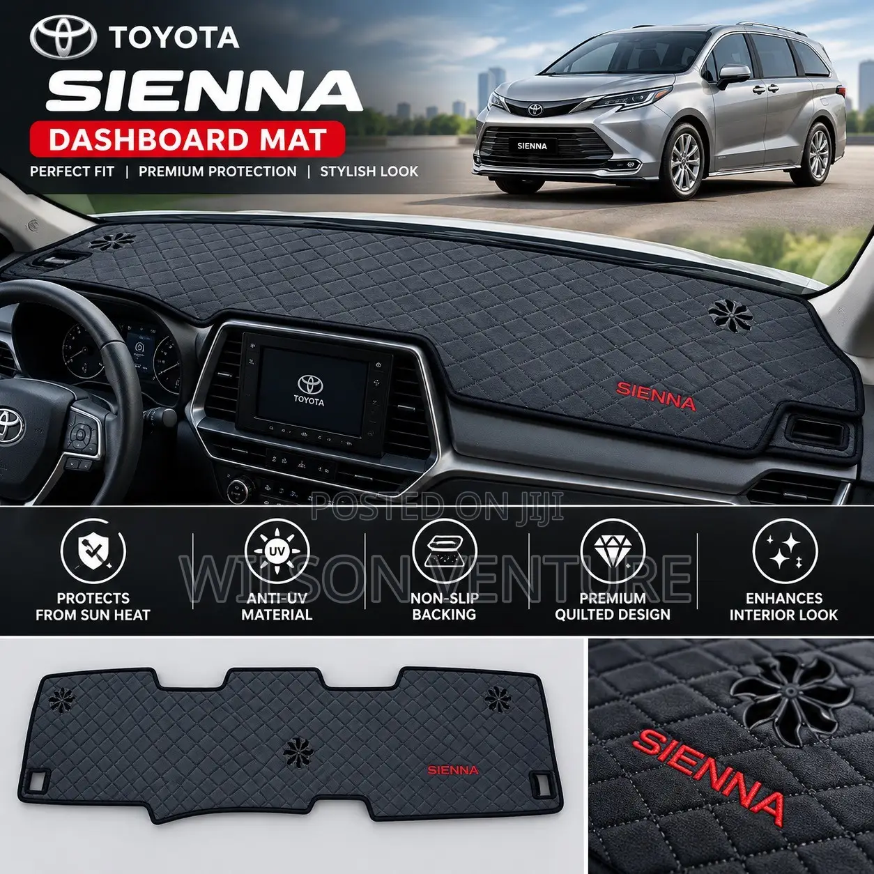 Original Dashboard Mat Sienna