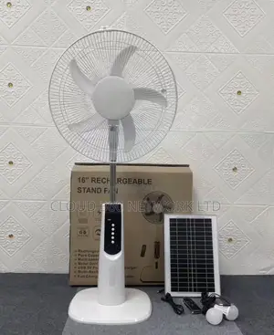Solar Rechargeable Fan