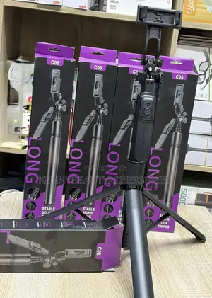 C08 Stable Selfie Stick Tripod – Perfect for Content Creators.