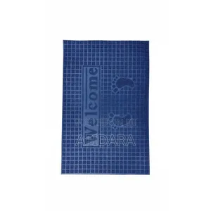 Quality Non-Slip Welcome Rubber Door Mat - Dirt Trapper Easy Clean
