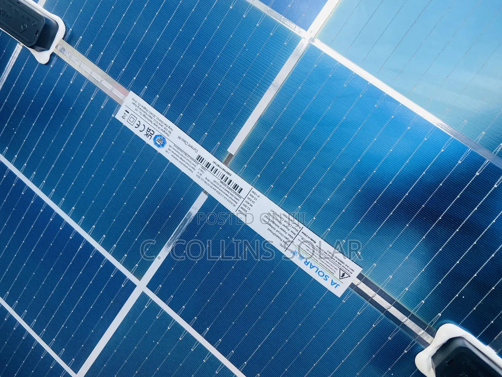 JA 650watts Solar Panel