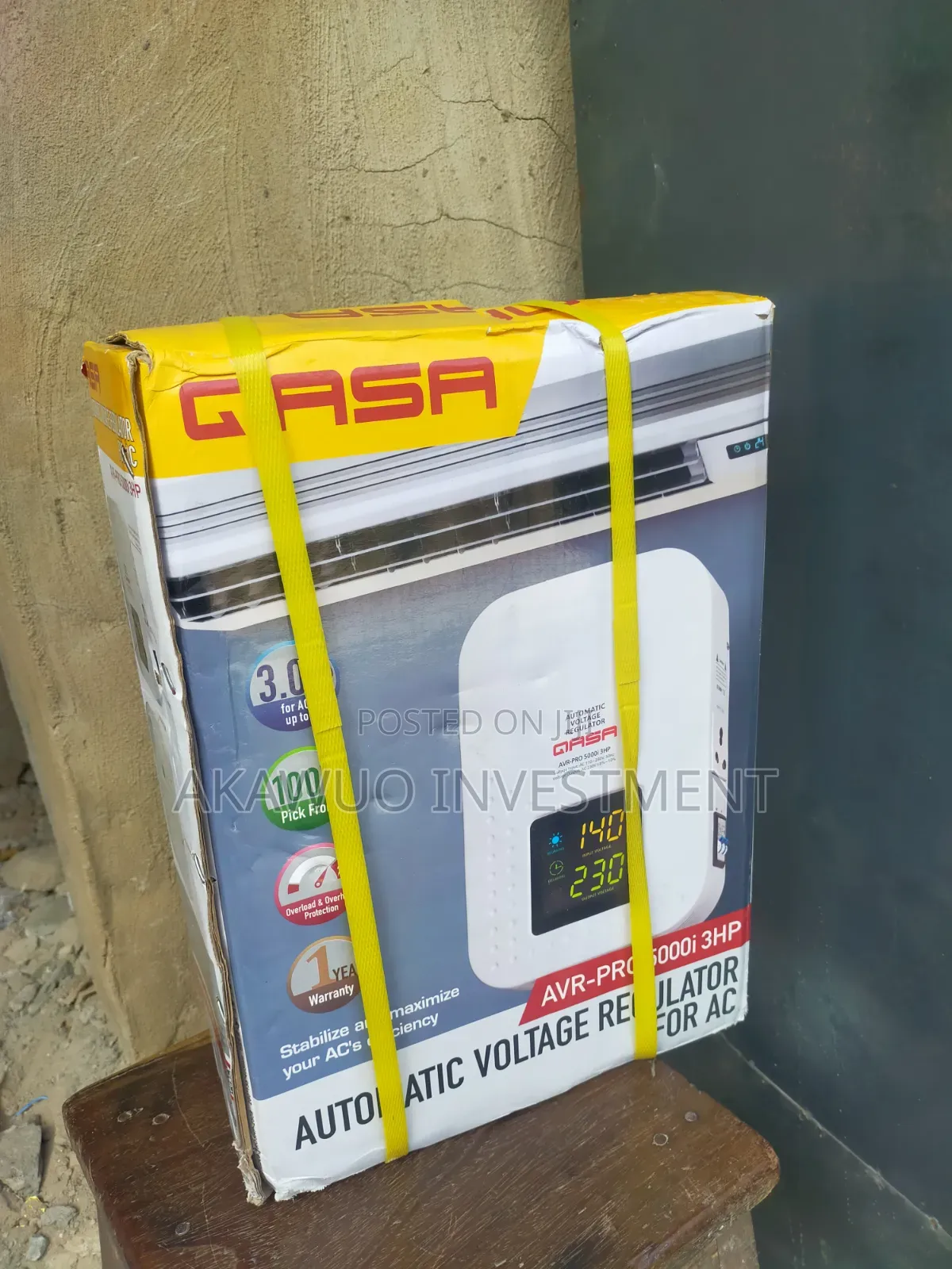Qasa Automatic Voltage Regulator 5000 Watts