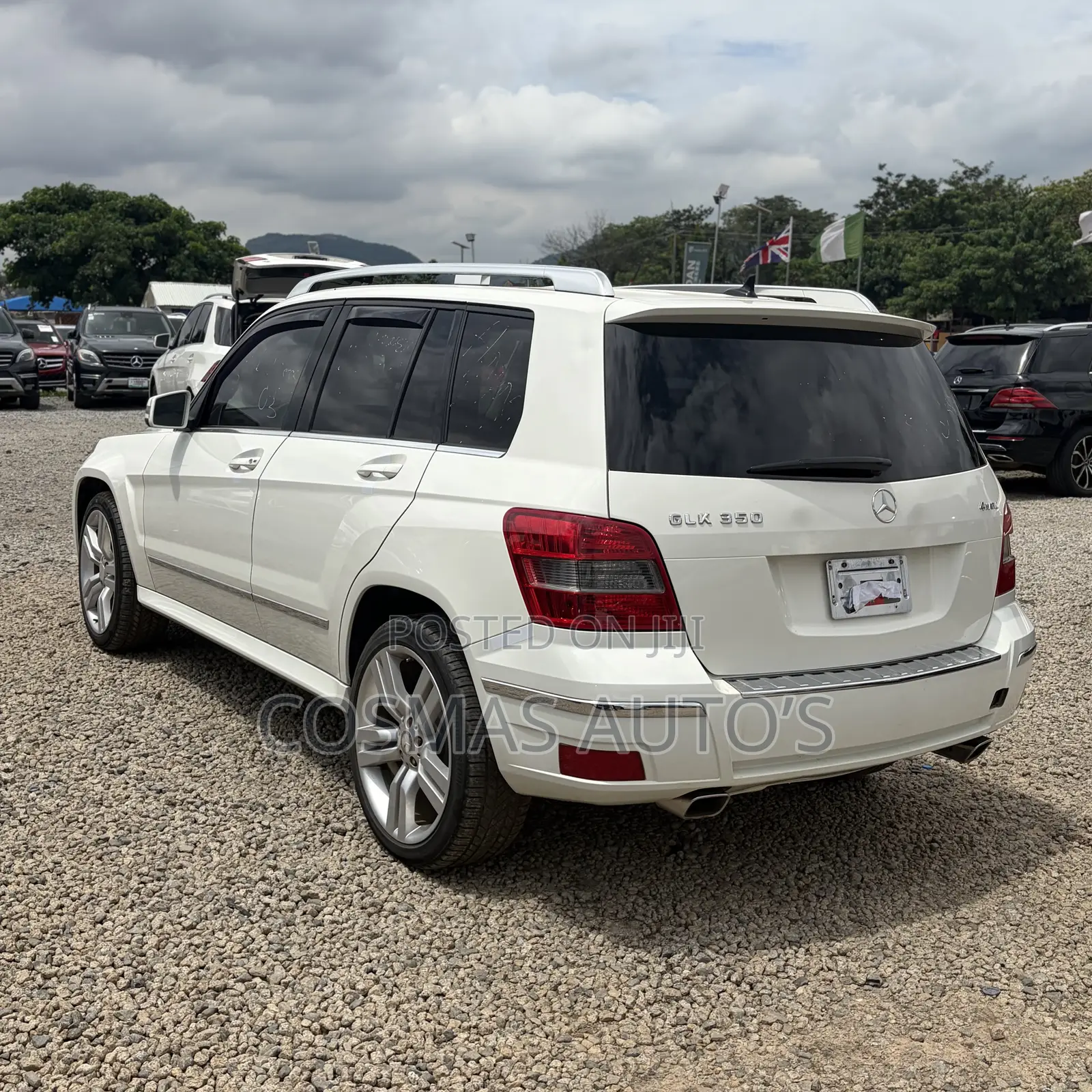 Mercedes-Benz GLK-Class 350 4MATIC 2012 White