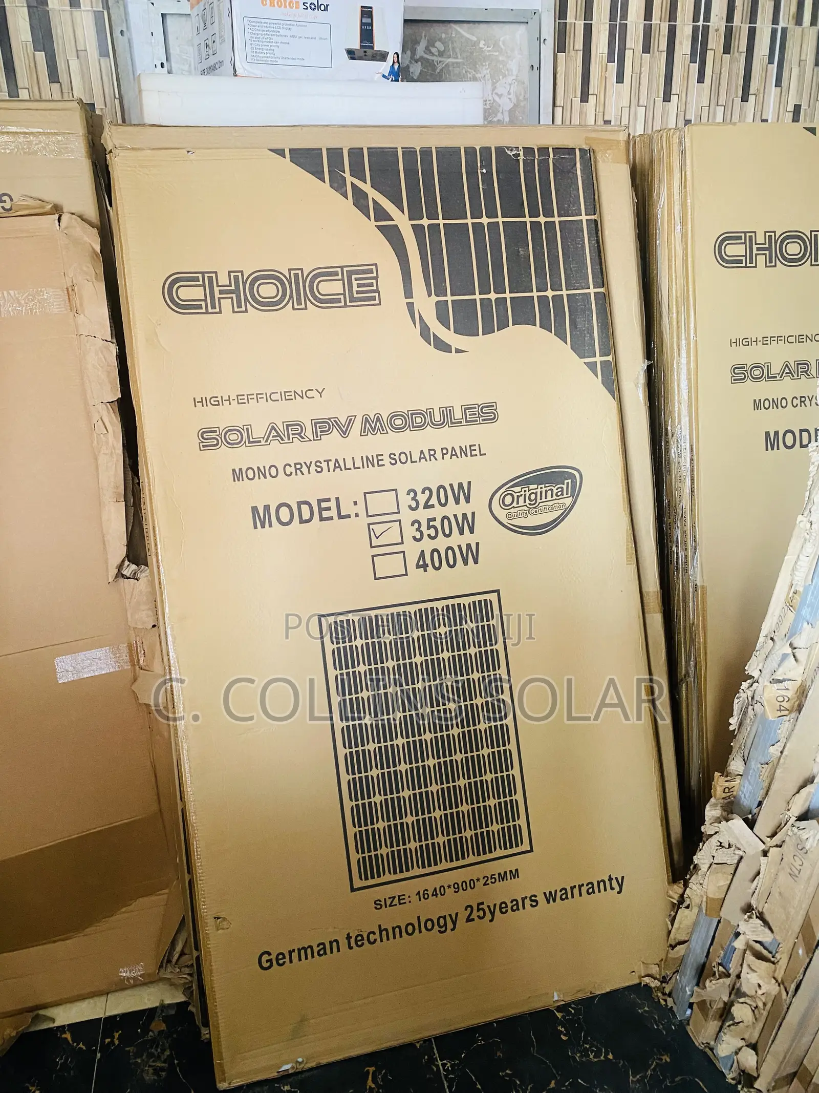 350w Choice Solar Panels
