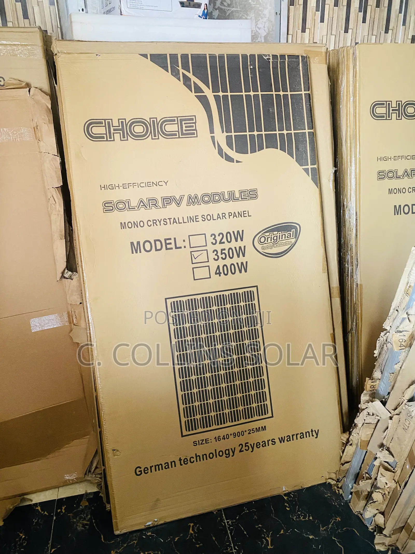 350w Choice Solar Panels
