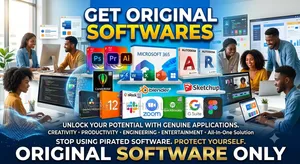 Original Softwares for Windows and Mac