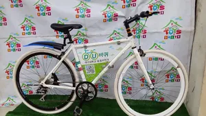 Size 28 White Adult Sports Bike With Chain Cover