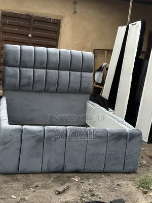 Well Padded 6/4 Bedframe Available for Immediate Pickup