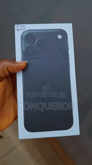 New Apple iPhone 18 Pro Max 512 GB Black