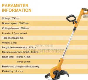 Cordless Grass Trimmer /Cutter 20v