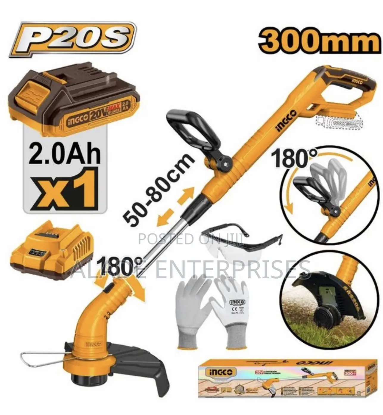 Cordless Grass Trimmer /Cutter 20v