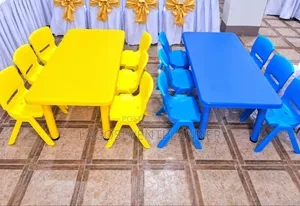 Kindergarten School Class Room Rectangle Table