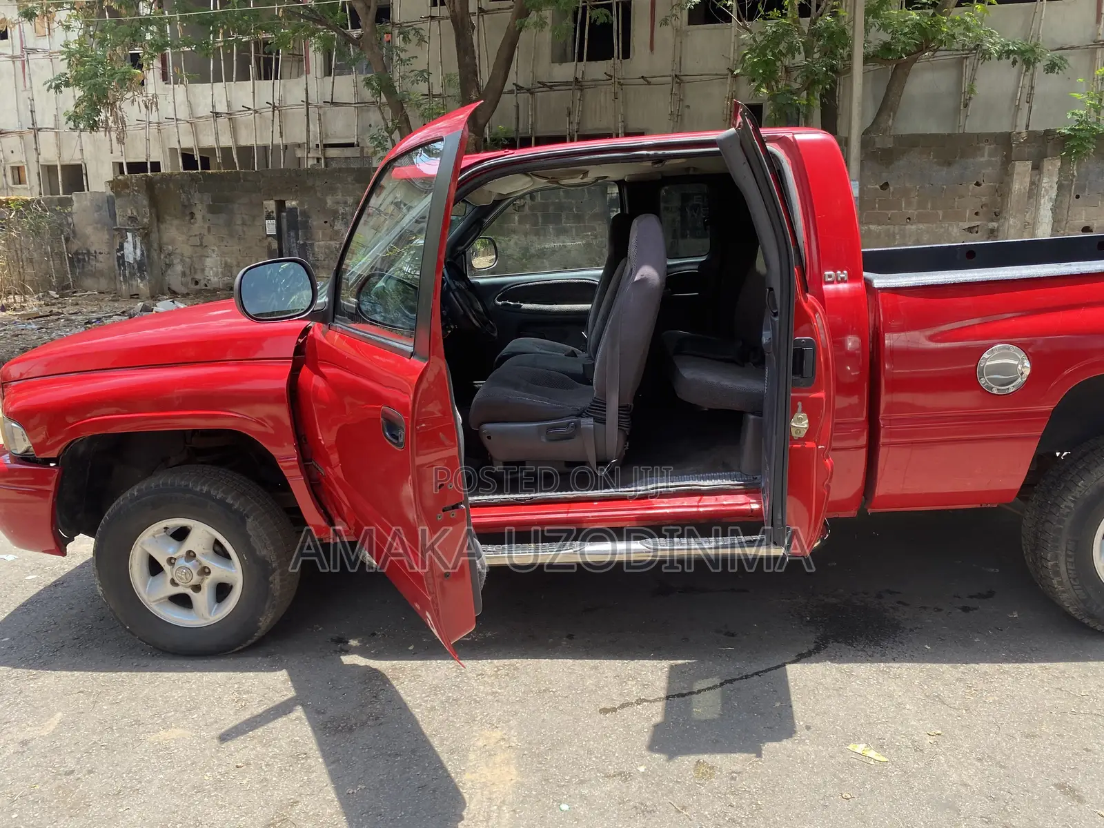 Dodge RAM Van Automatic 2001 Red