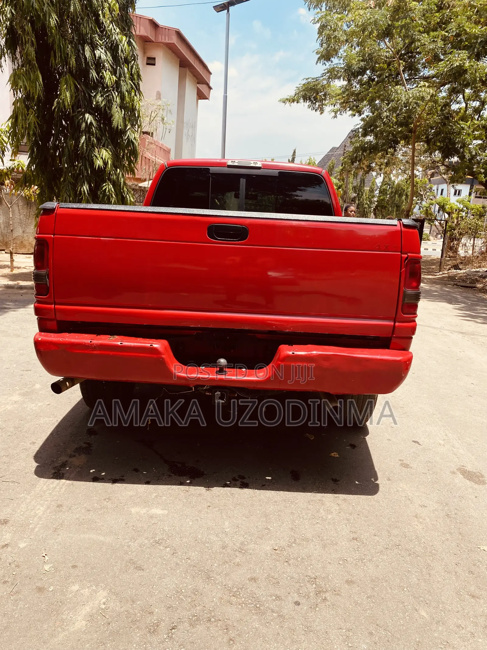 Dodge RAM Van Automatic 2001 Red