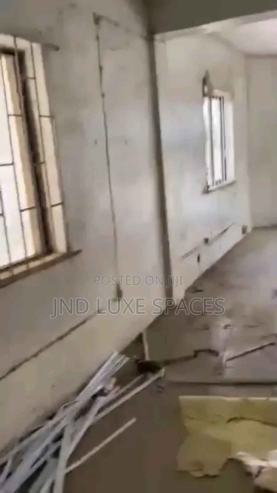 Open Plan Office Space Along Ogunusi Road Facing the Road