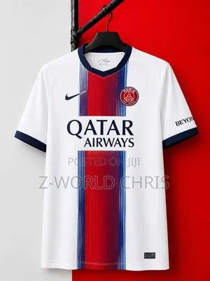 Original Quality PSG Away 26/27 Away White Jersey