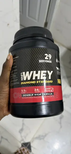 Whey Protein Powder Vanilla Flavored