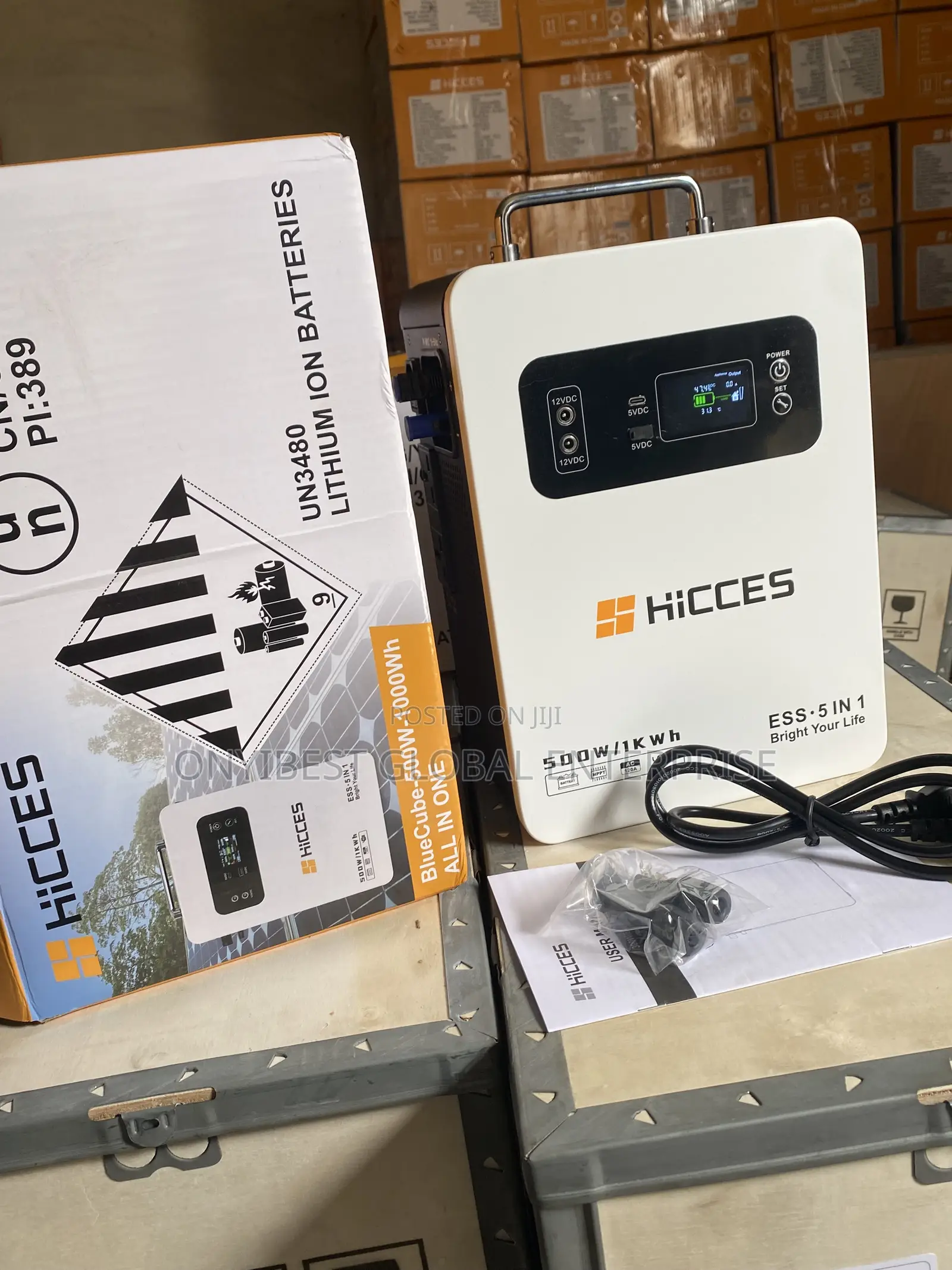 HiCeeS Portable Solar Generator