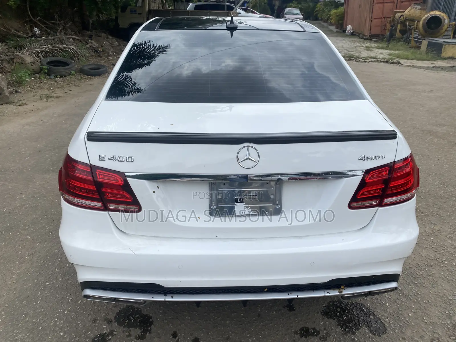 Mercedes-Benz E400 2014 White