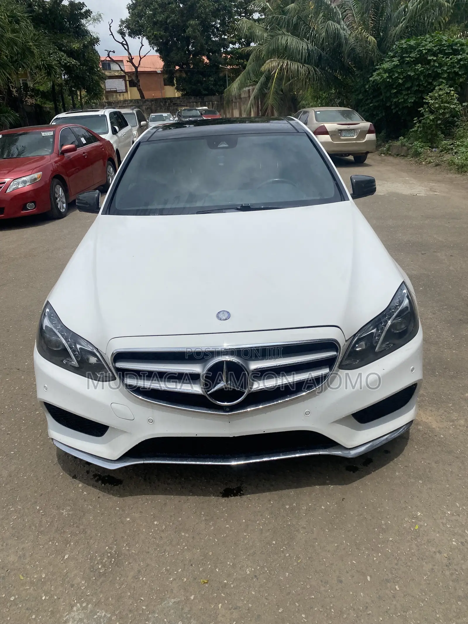 Mercedes-Benz E400 2014 White