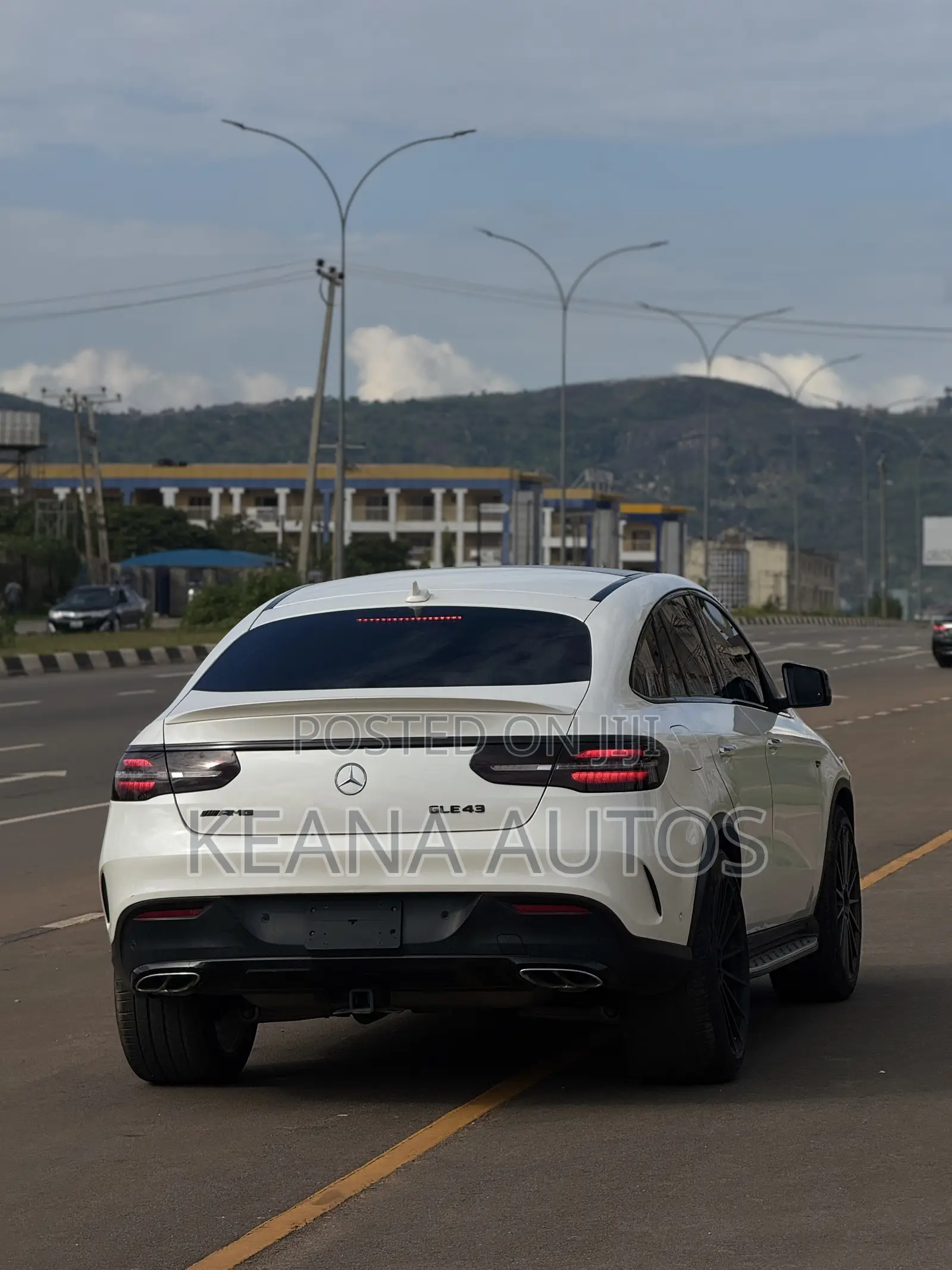 Mercedes-Benz GLE-Class 2017 White