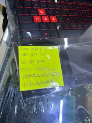 Laptop HP Omen 15 8GB Intel Core i5 SSD 512GB