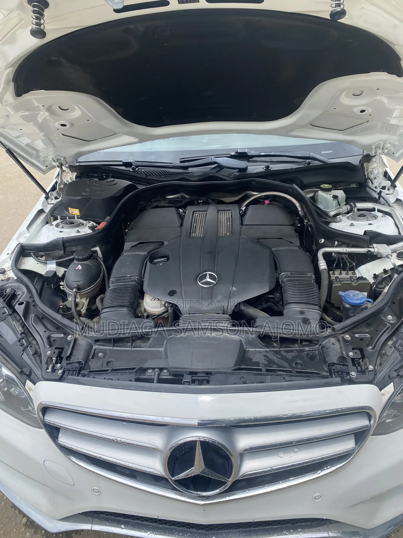 Mercedes-Benz E400 2014 White