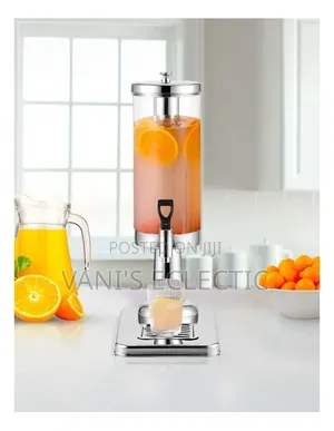 3L Premium Stainless Steel Juice Beverage Dispenser (Single Cylinder