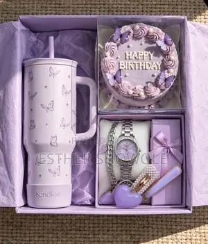 Luxury Lavender Birthday Gift Box 