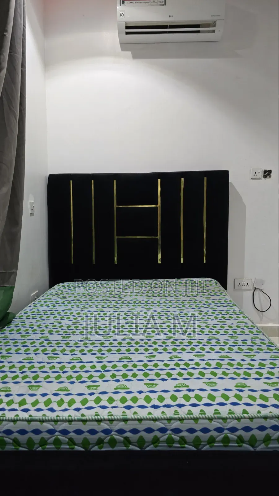 Bed Frame and Orthopedic Mattress.