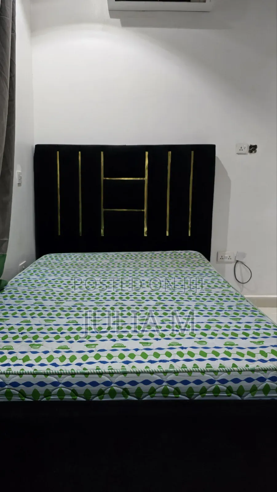 Bed Frame and Orthopedic Mattress.