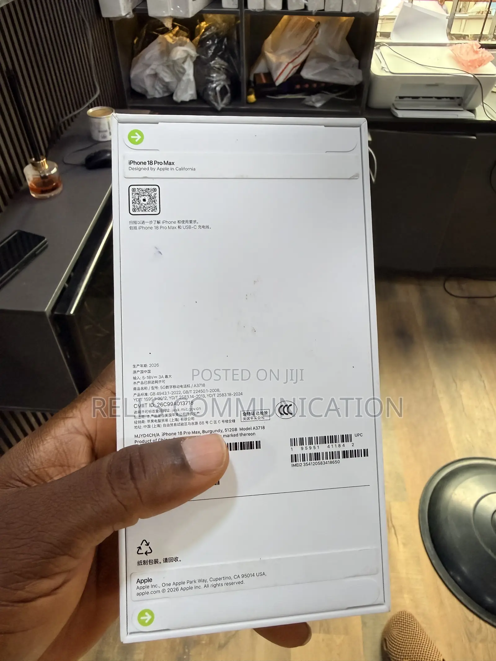 New Apple iPhone 18 Pro Max 512 GB