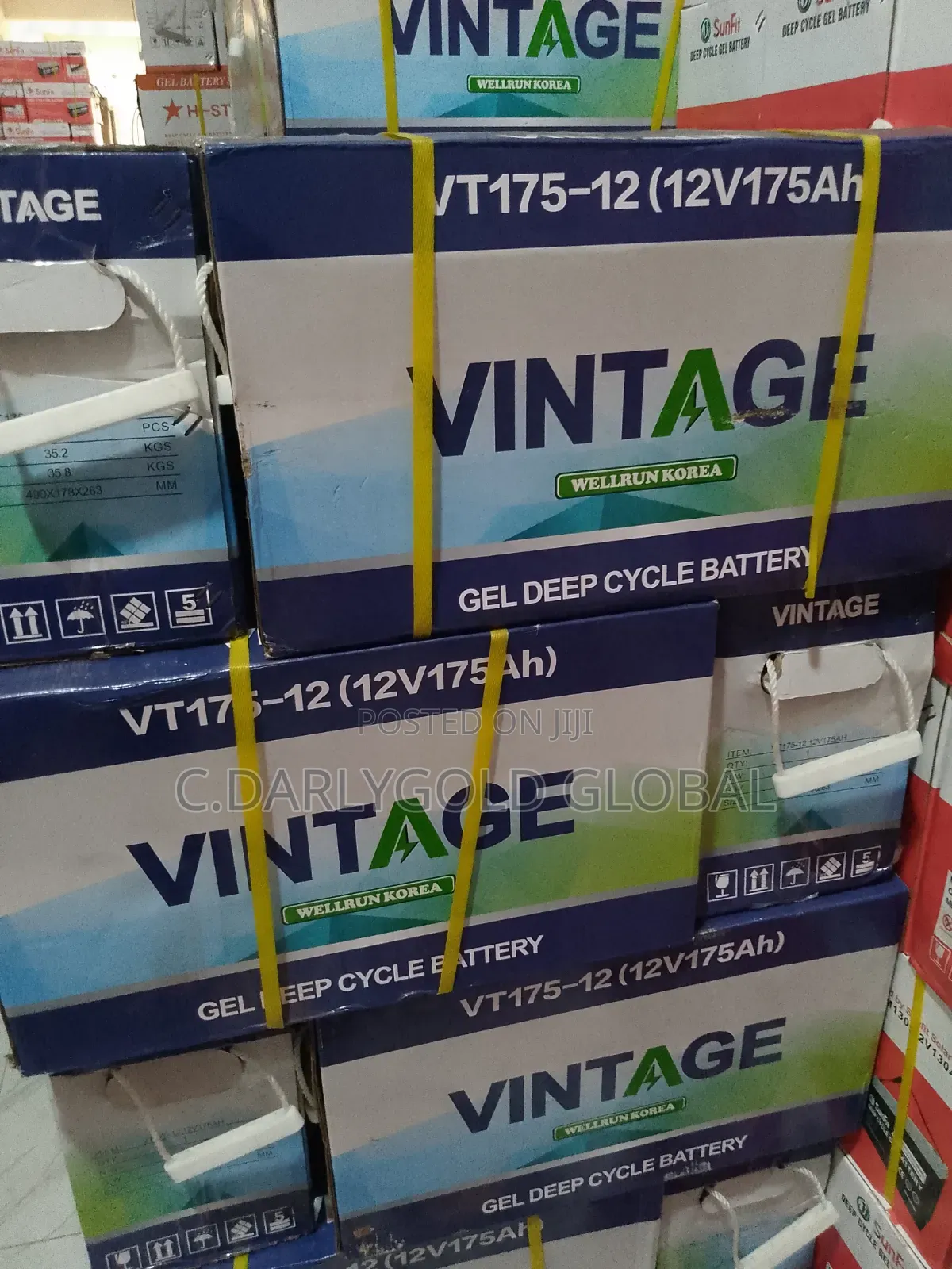 Vintage 175a Gel Deep Cycle Battery