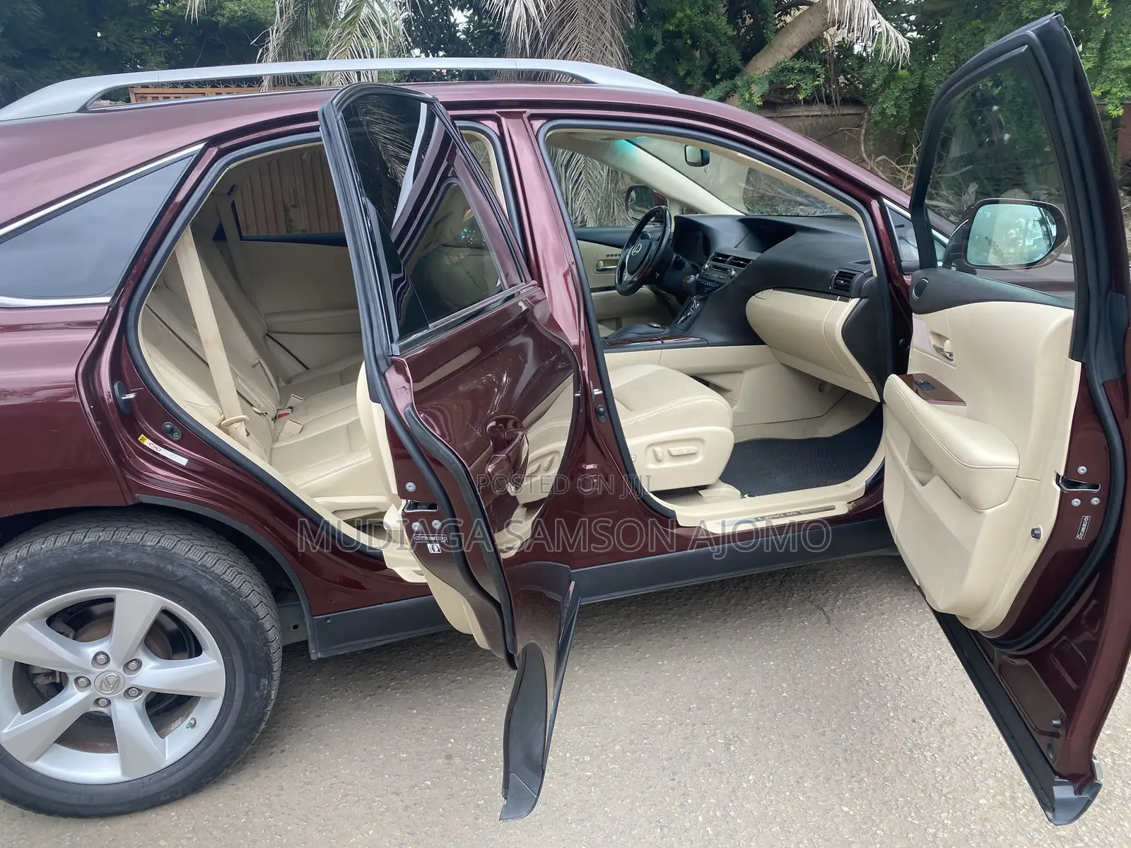 Lexus RX 350 AWD 2015 Maroon