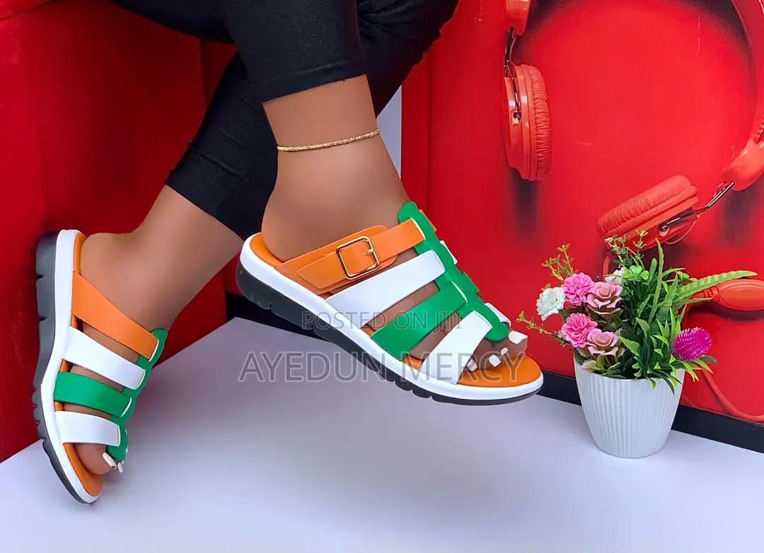 Multi Colored Slippers