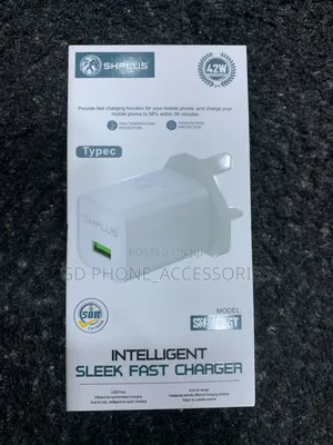 ​SHPLUS 42W Fast Charger Adapter (Model SH-A68FT) – USB Type-C